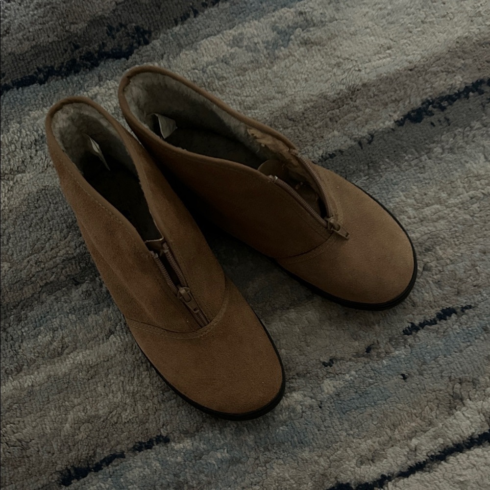Target Women's Tan Ankle Booties
